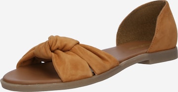 ABOUT YOU Sandals 'Denise' in Brown: front