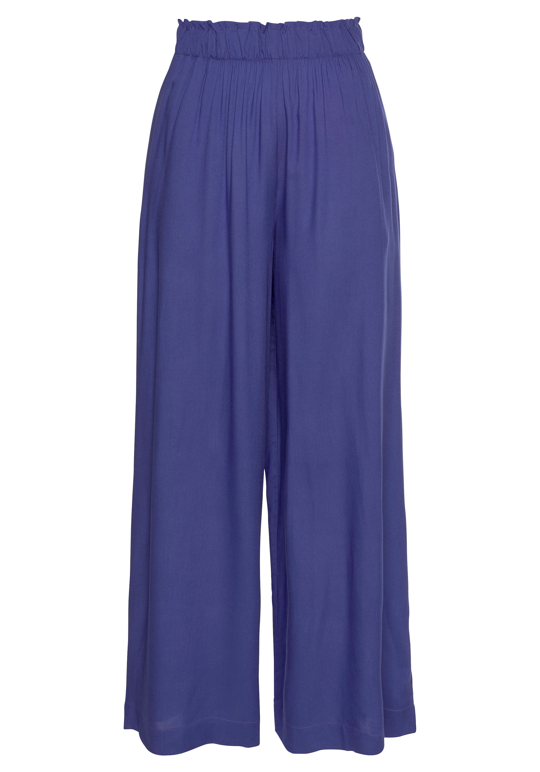 Wide leg Pantaloni di LASCANA in lilla: frontale