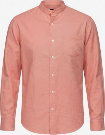 Ombre Regular fit Zakelijk overhemd in Roze: voorkant