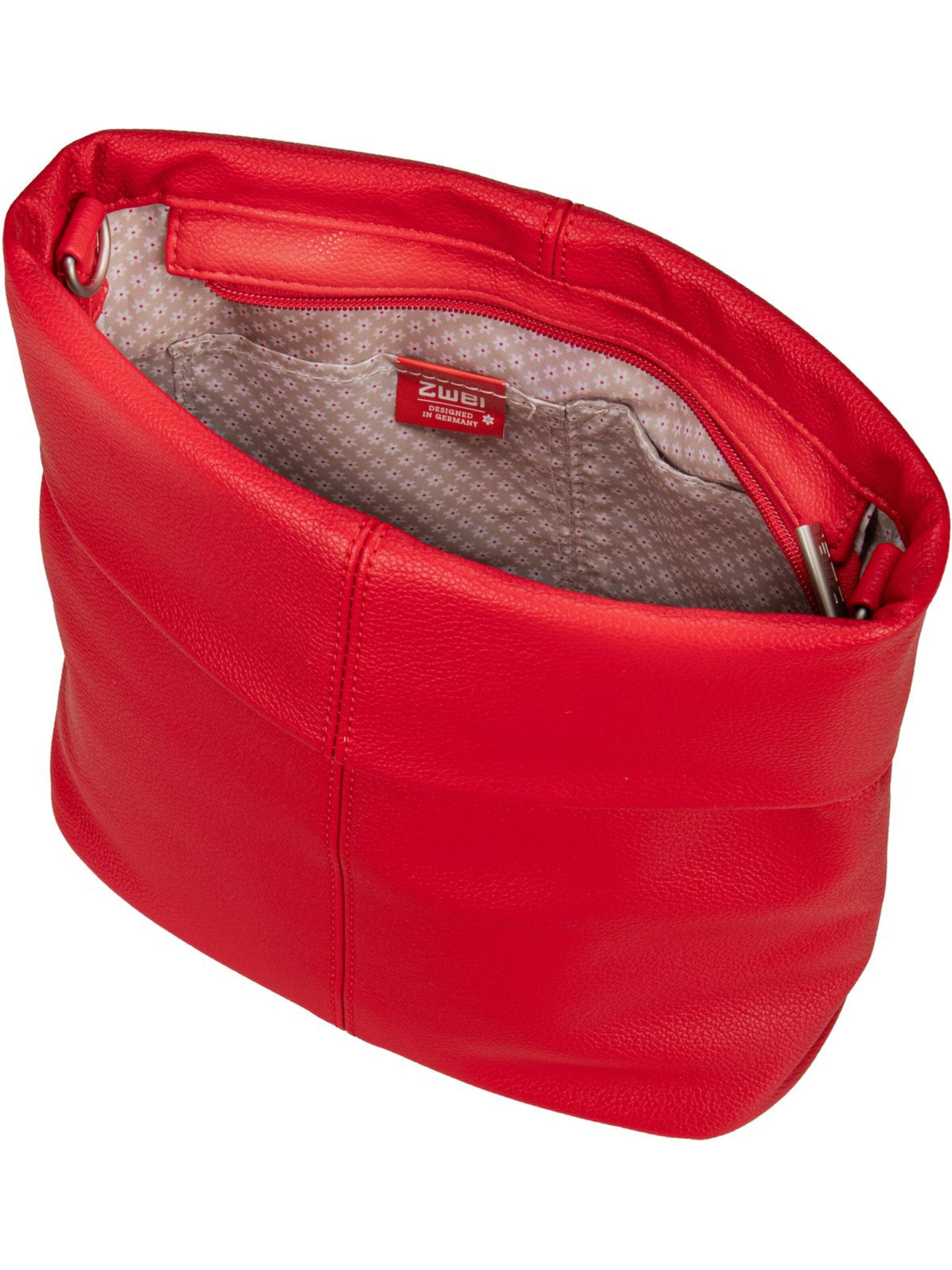 ZWEI Umhängetasche 'Mademoiselle' in Rot