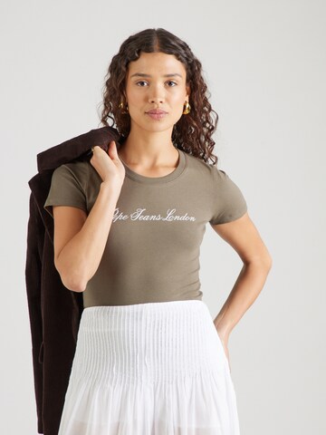 Pepe Jeans T-Shirt 'SENA' in Grün: Vorderseite