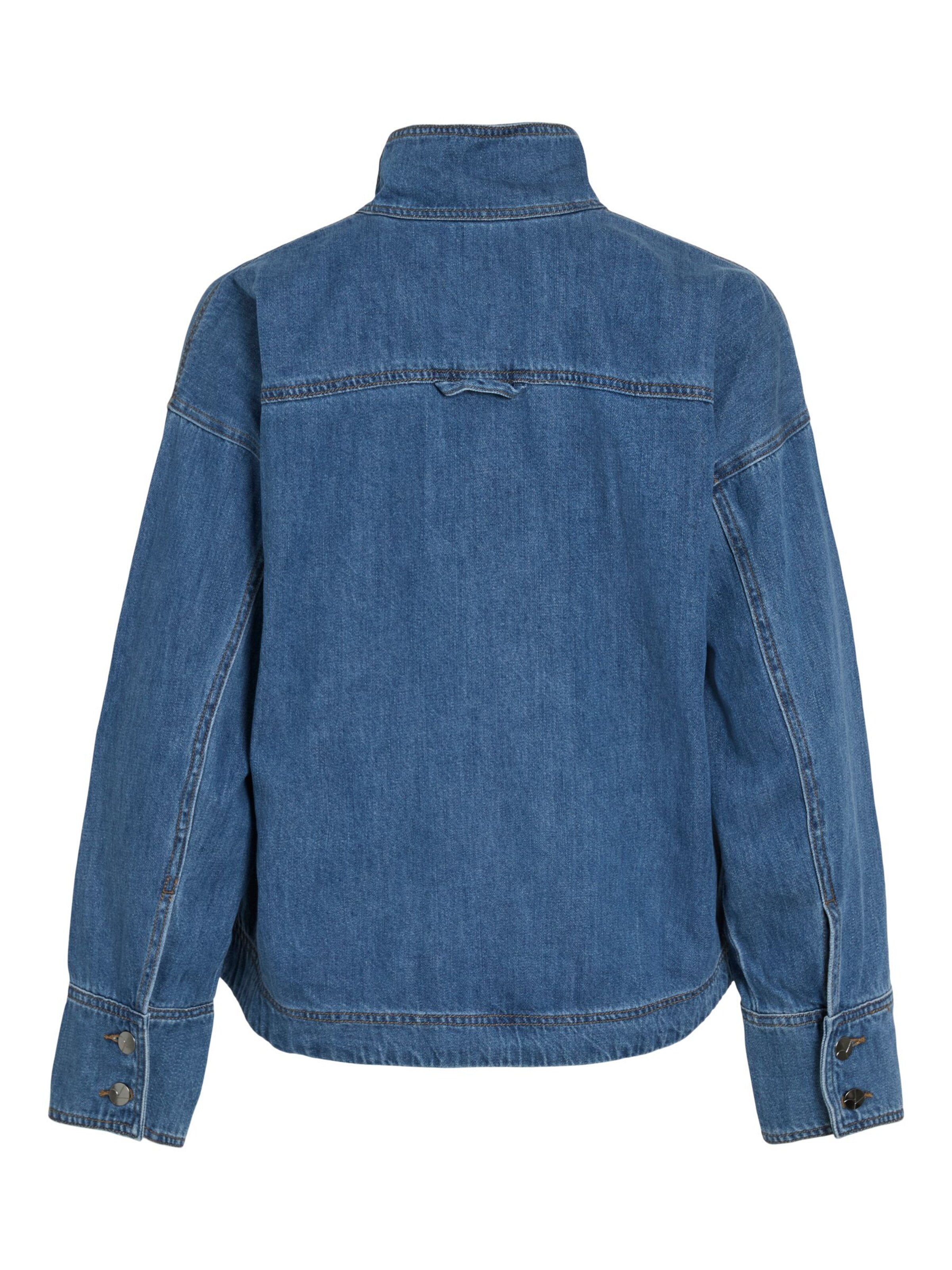 ROUGE EDIT Bluse i blå