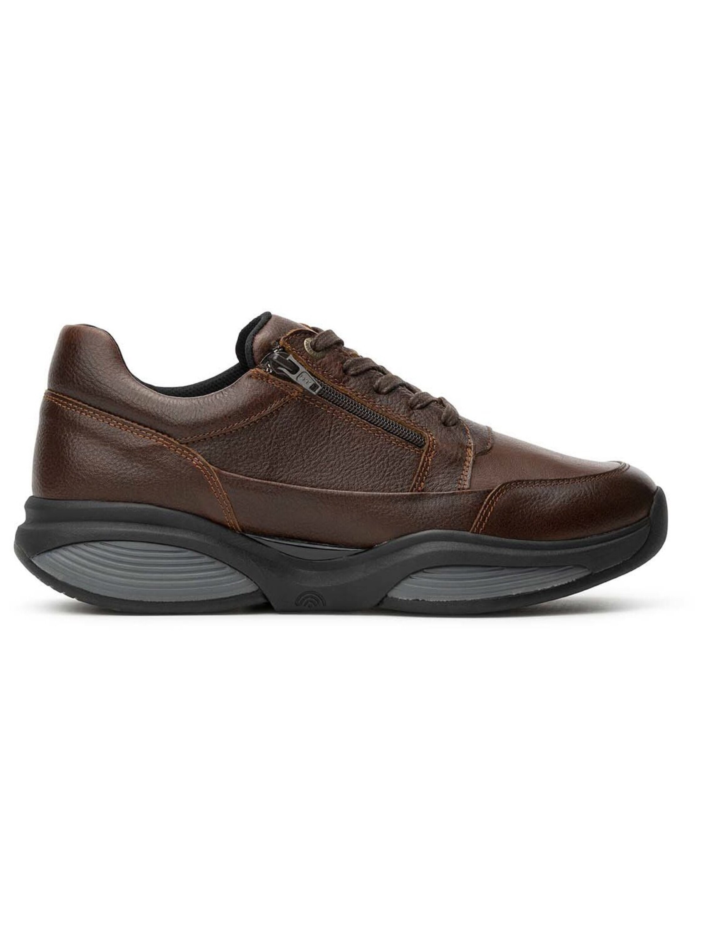 Xsensible - Zapatos con cordón 'Sneaker Low Herren 30076.3/334-JX Echtleder in braun' en marrón: frente