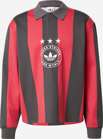 melns ADIDAS ORIGINALS T-Krekls: no priekšpuses