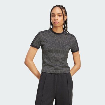 ADIDAS ORIGINALS Shirt 'Adicolor' in Black: front