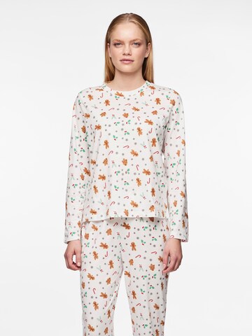 PIECES Pyjama 'FREYA' in Wit