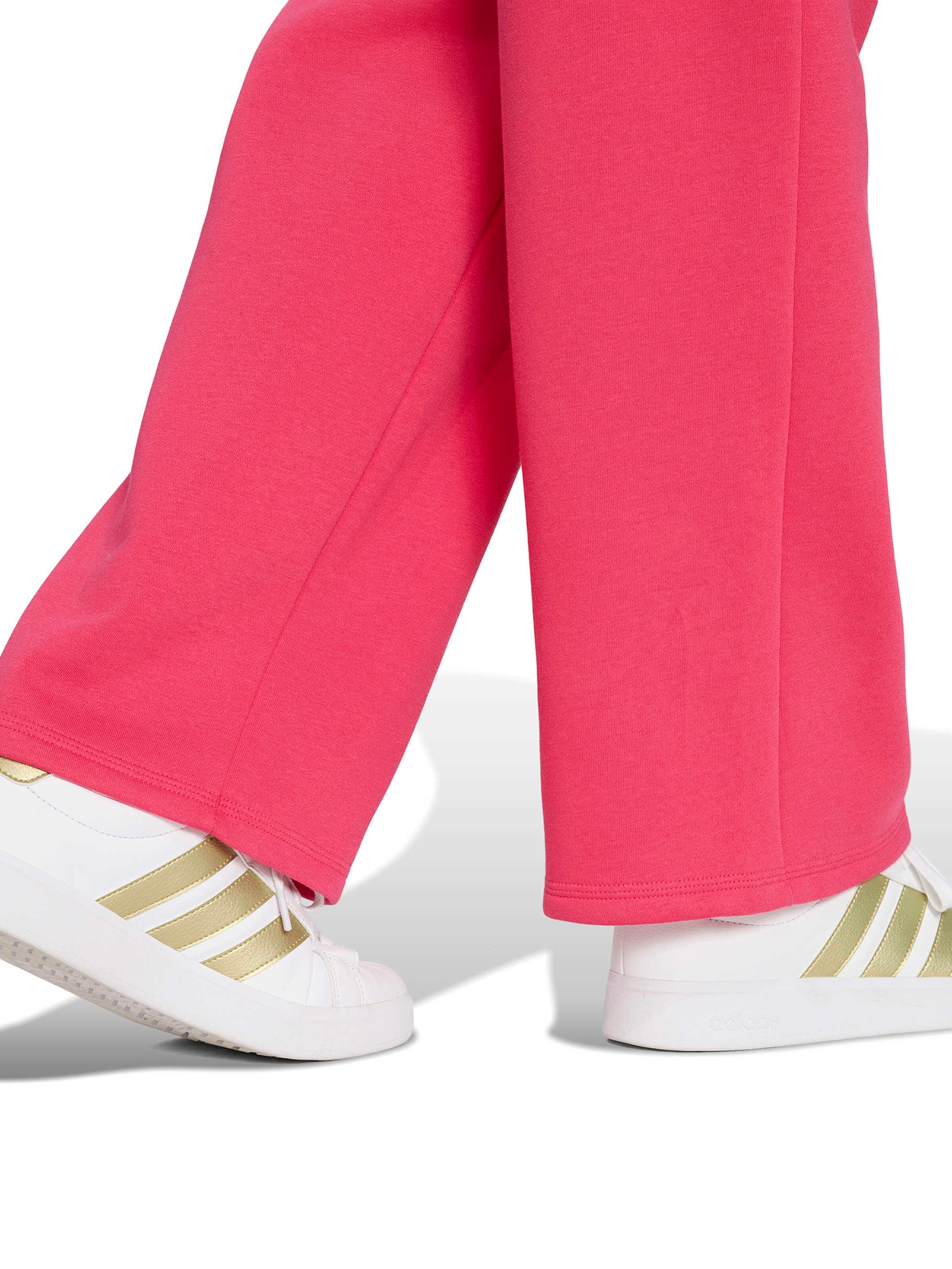 ADIDAS SPORTSWEAR Široke hlačnice Športne hlače | roza barva