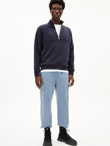 ARMEDANGELS Sweatshirt WAARLO LOOP (GOTS) in Blau