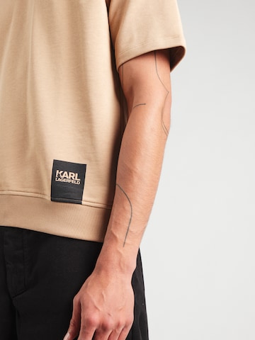 Karl Lagerfeld Sweatshirt in Beige