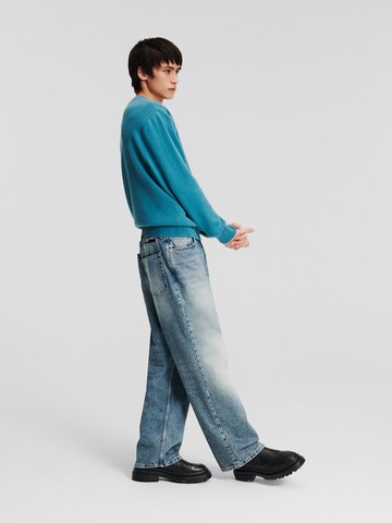 KARL LAGERFELD JEANS Loosefit Τζιν σε μπλε
