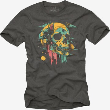 MAKAYA Shirt in Grey: front