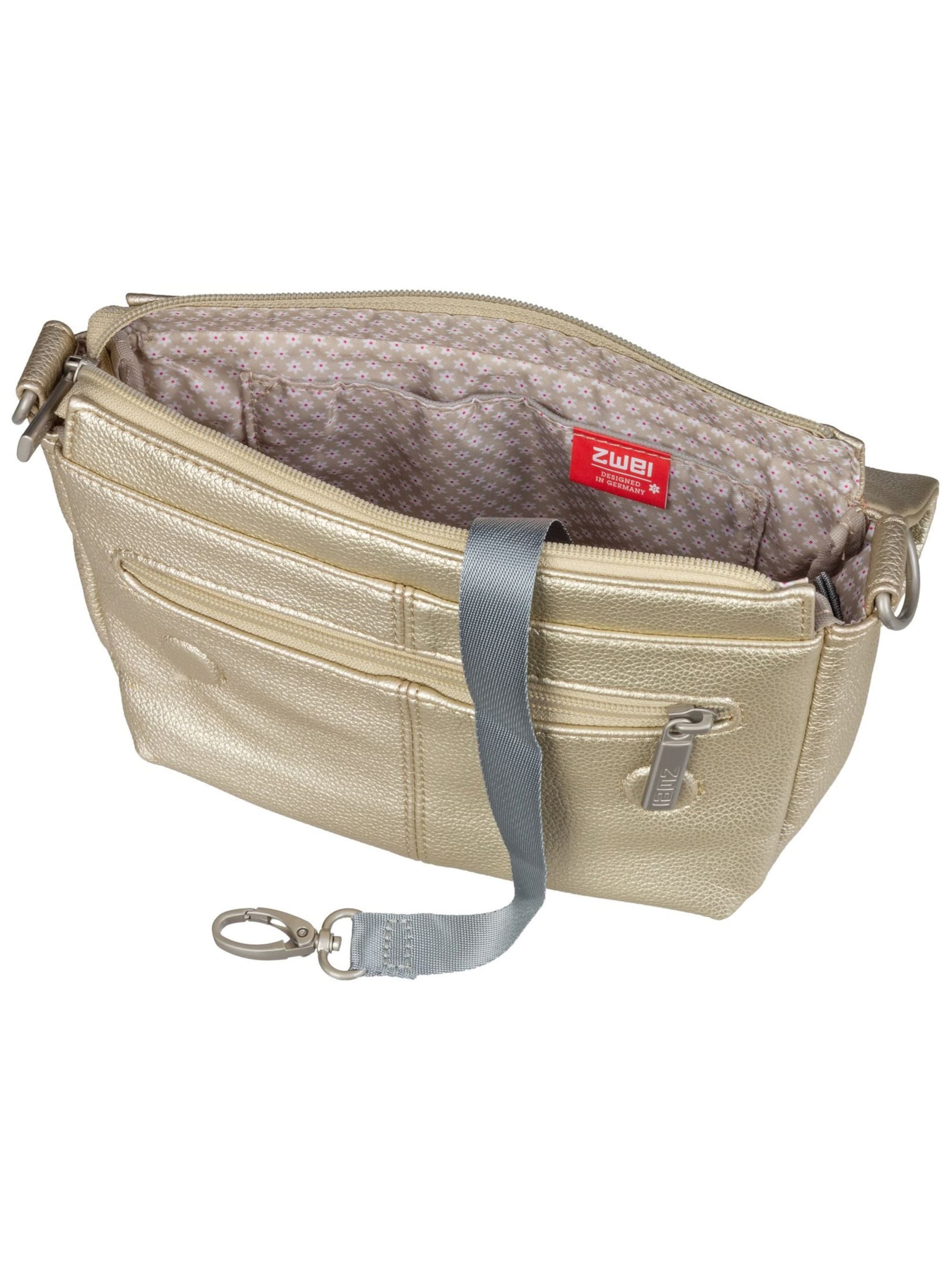 ZWEI Crossbody bag 'Mademoiselle' in Gold