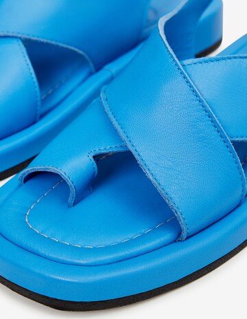 CESARE GASPARI Sandals in Blue