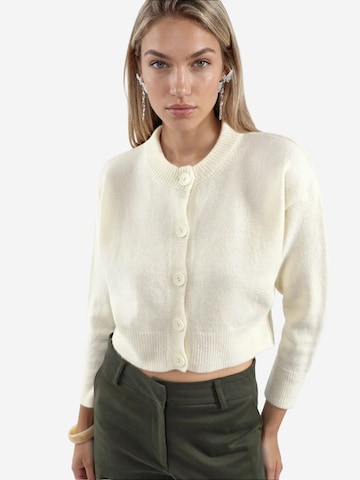 Viorna Knit cardigan 'Strickjacken' in Beige: front