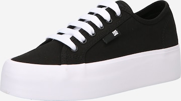 DC Shoes Trampki niskie w kolorze czarny: przód