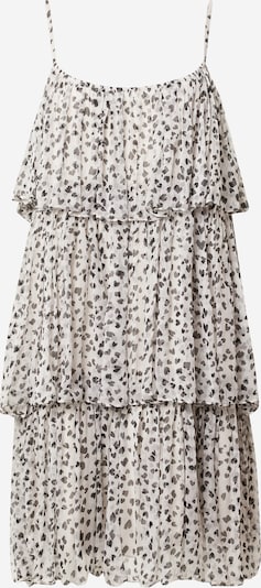 Femi Stories Kleid 'KIALA' in beige / hellgrau / schwarz / weiß, Produktansicht