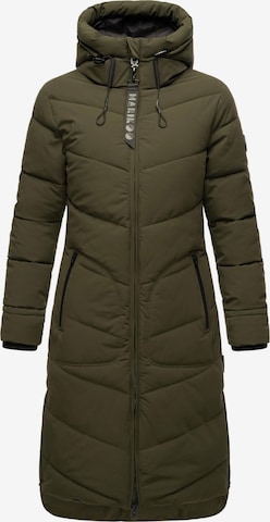 Manteau d’hiver 'Benikoo' MARIKOO en vert : devant
