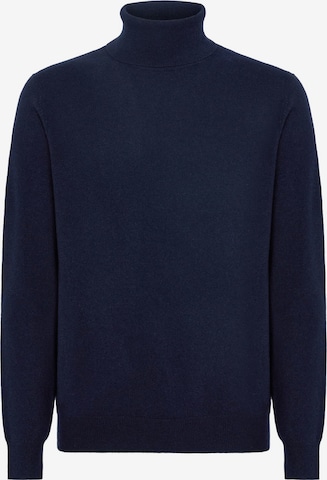 Pull-over Boggi Milano en bleu : devant
