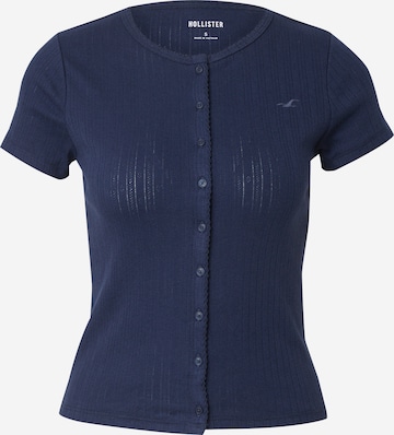 Cardigan HOLLISTER en bleu : devant