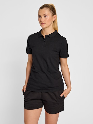 T-shirt fonctionnel Hummel en noir : devant