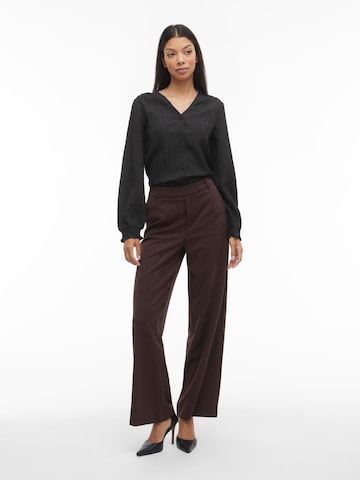 Chemisier 'VIELMA' VILA en noir