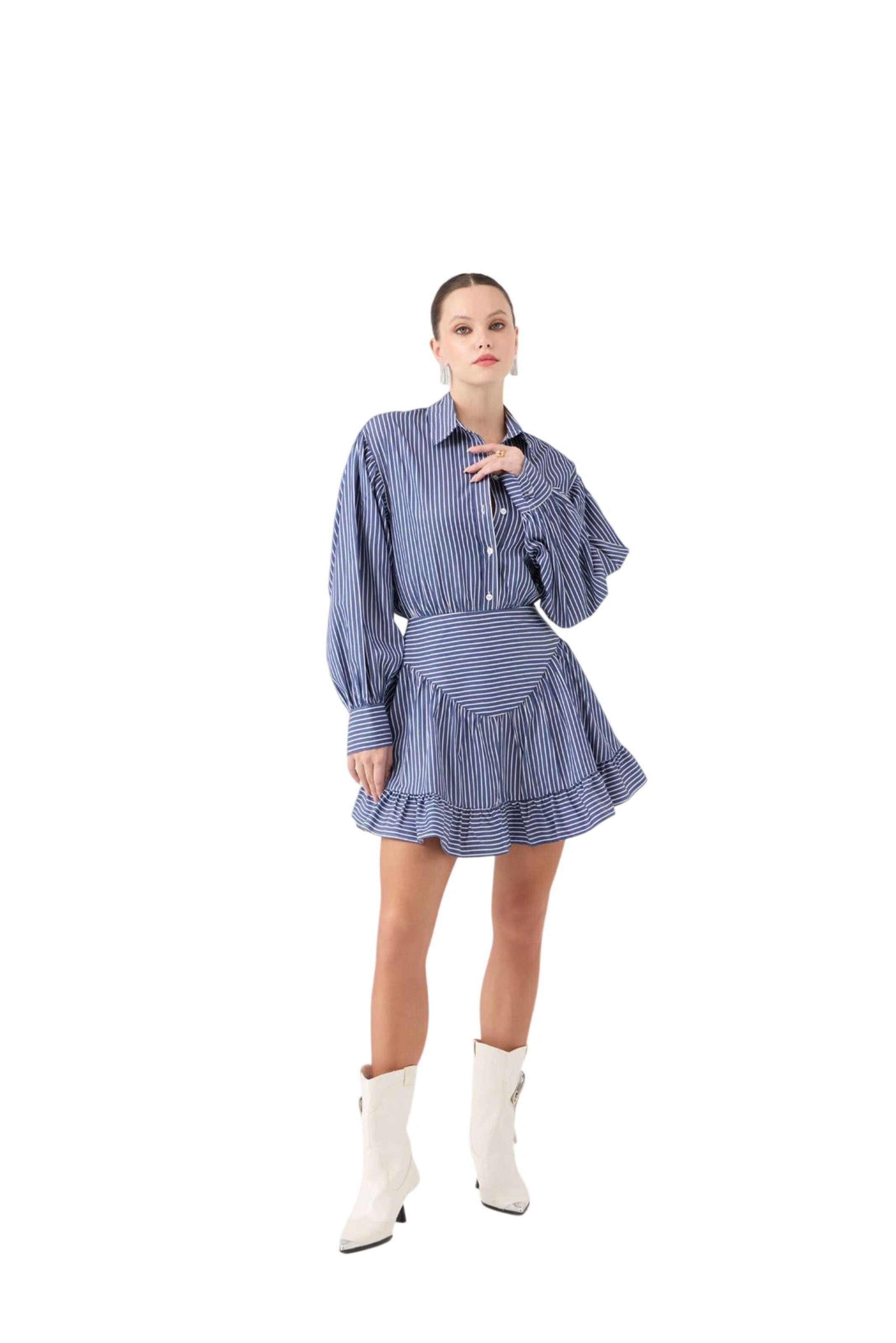 HOLLY LOLLY Kleid in Blau