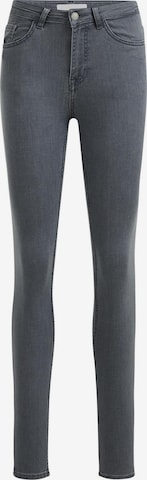 WE Fashion Skinny Jeans in Grey: front