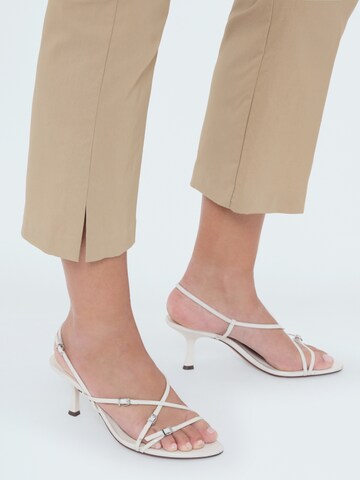 Fiorella Rubino - Acampanado Pantalón en beige