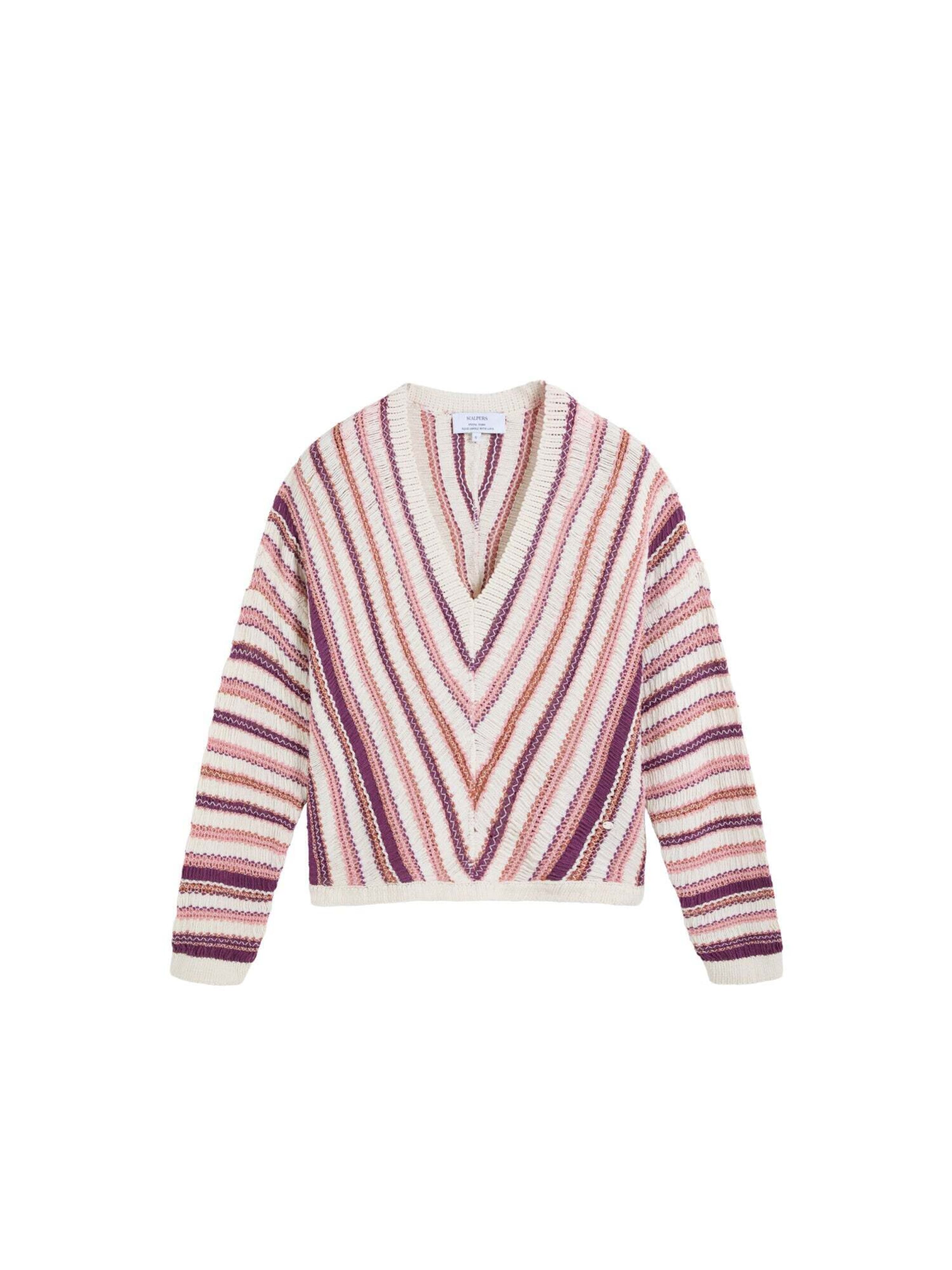 Scalpers Pulover | mešane barve barva: sprednja stran