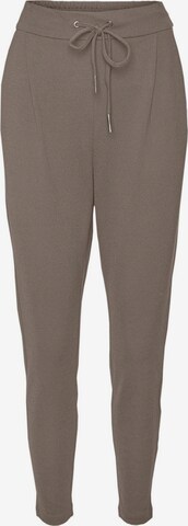 Coupe slim Pantalon Vero Moda Petite en marron : devant