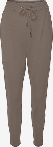 Coupe slim Pantalon Vero Moda Petite en marron : devant