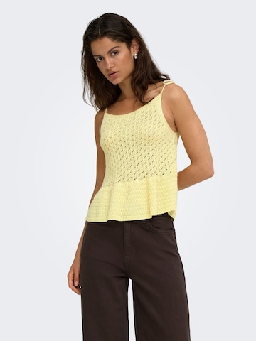 JDY - Top de punto 'JDYGreta' en amarillo: frente