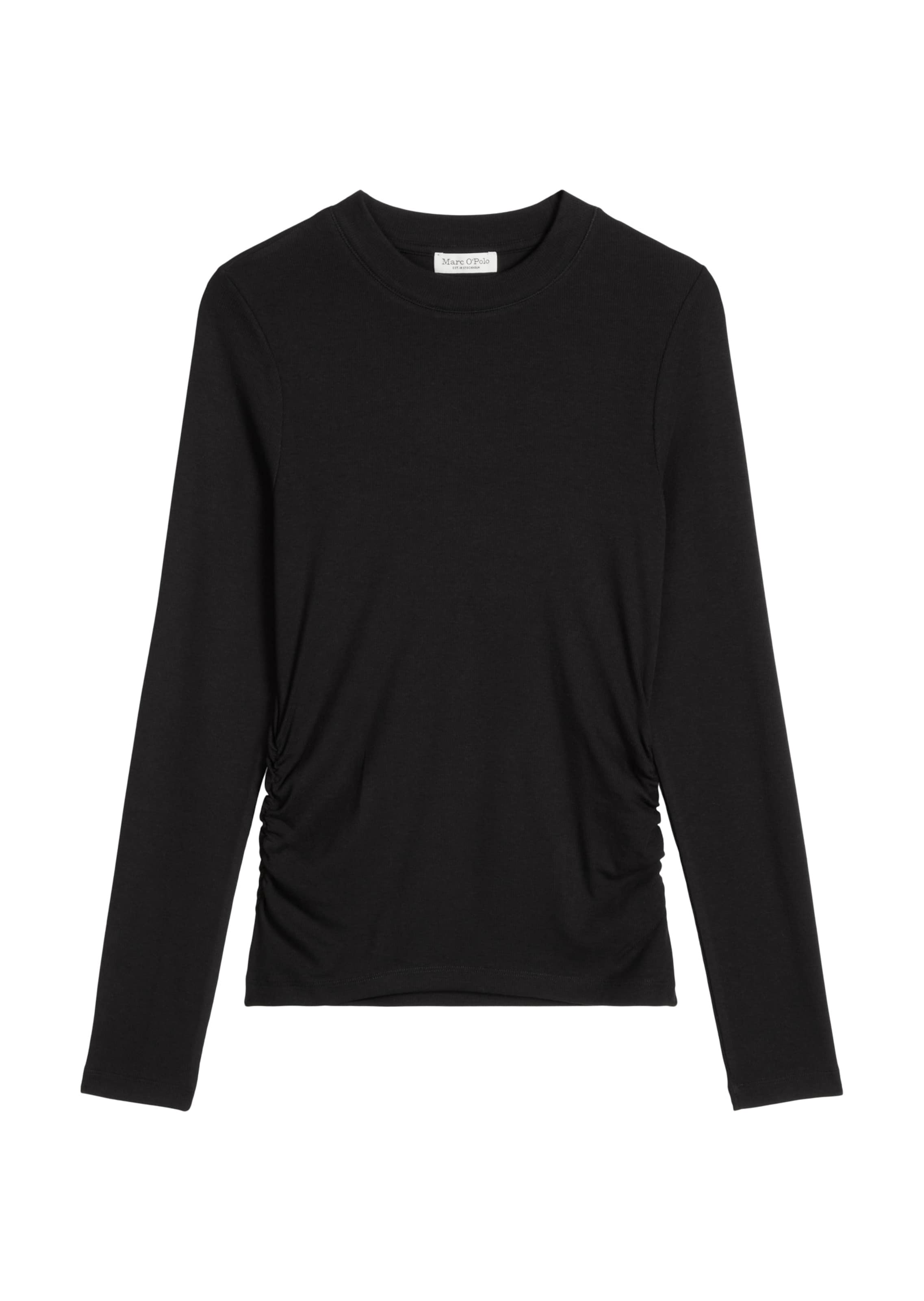 Marc O'Polo Shirt in XXS in de kleur Zwart, Productweergave
