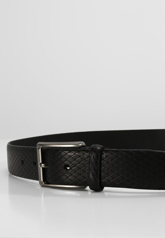 Lloyd Men's Belts Ledergürtel in Schwarz