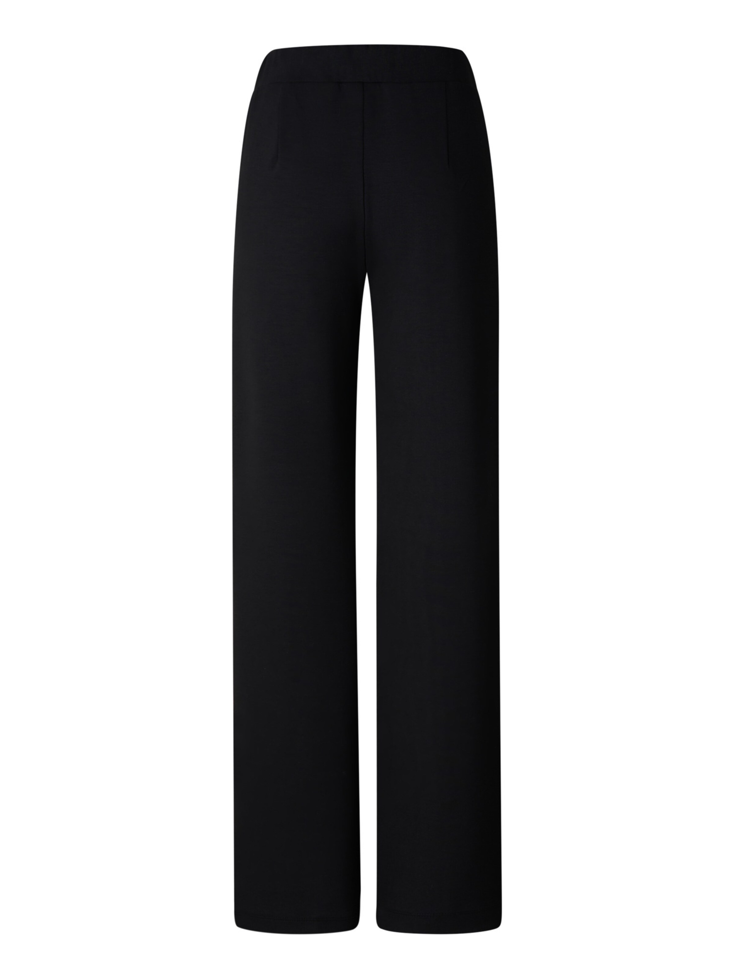 BOGNER Wide leg Pleat-Front Pants 'Ruby' in Black