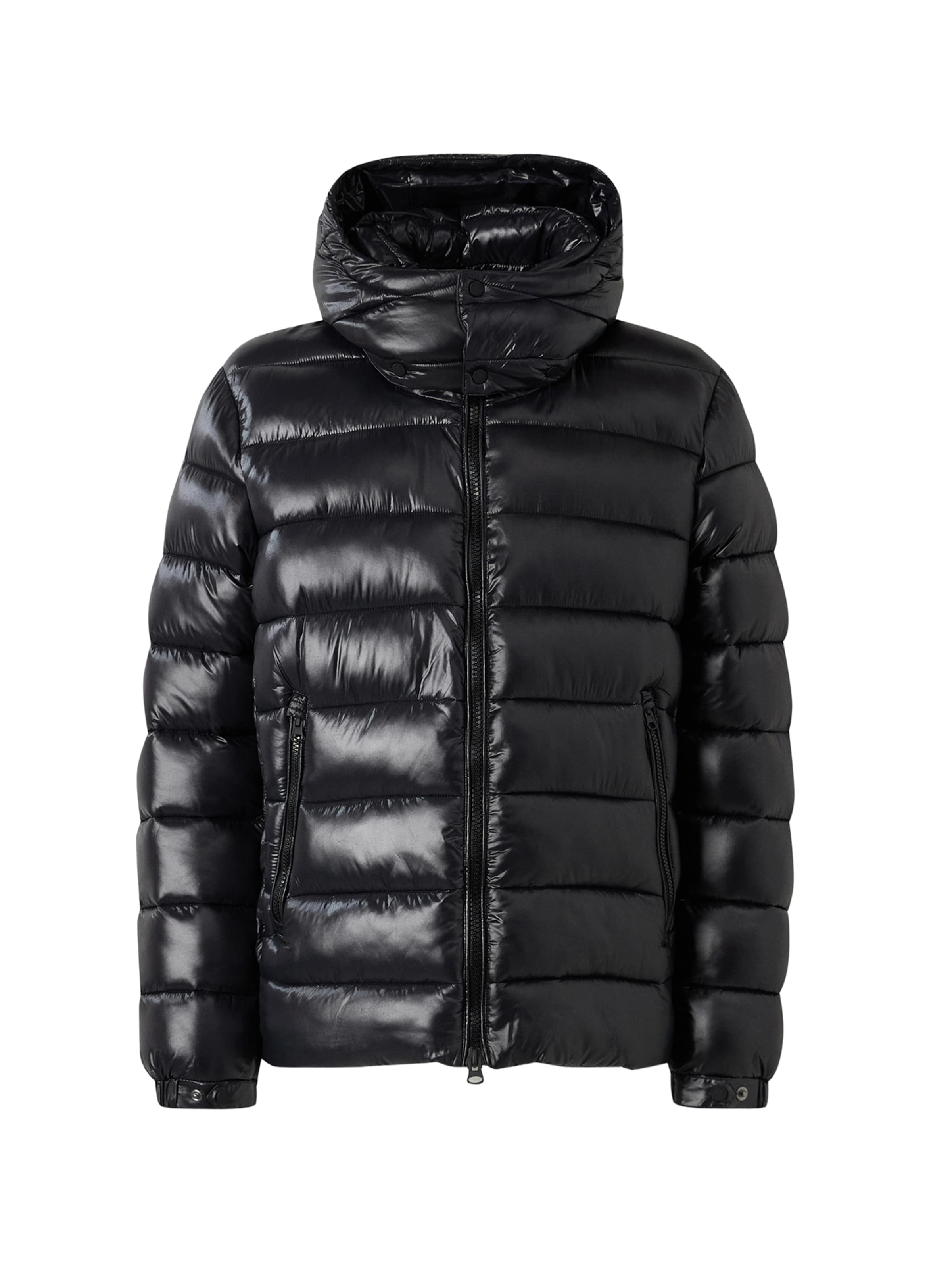 Veste d’hiver 'Florian ' SAVE THE DUCK en noir : devant