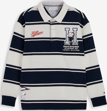 TOMMY HILFIGER Tričko 'PEANUTS' – modrá: přední strana