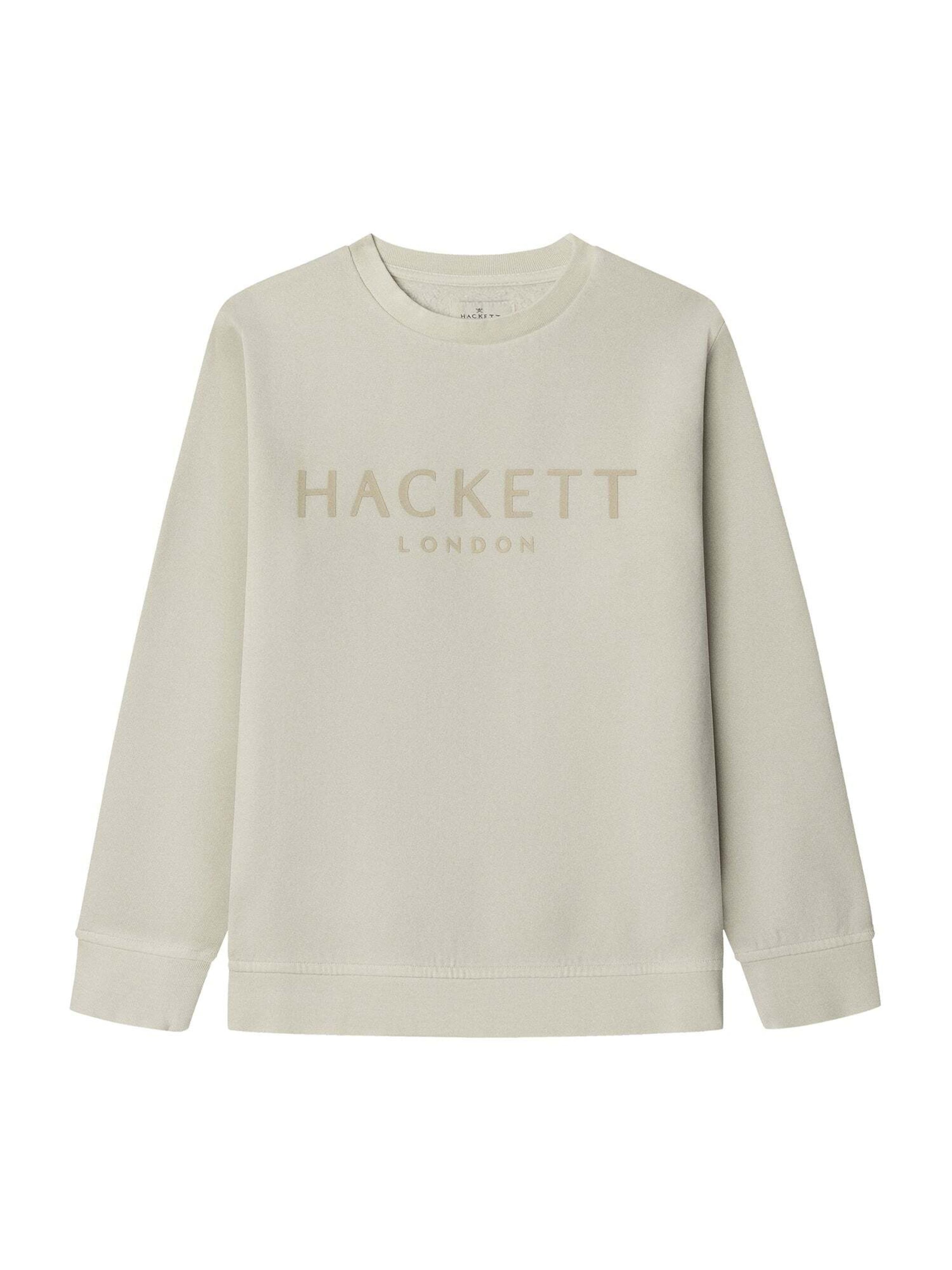 Sweat Hackett London en beige : devant