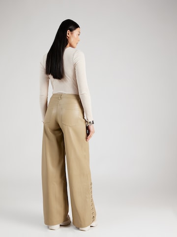 2NDDAY Wide leg Pants 'Edition Hero' in Beige