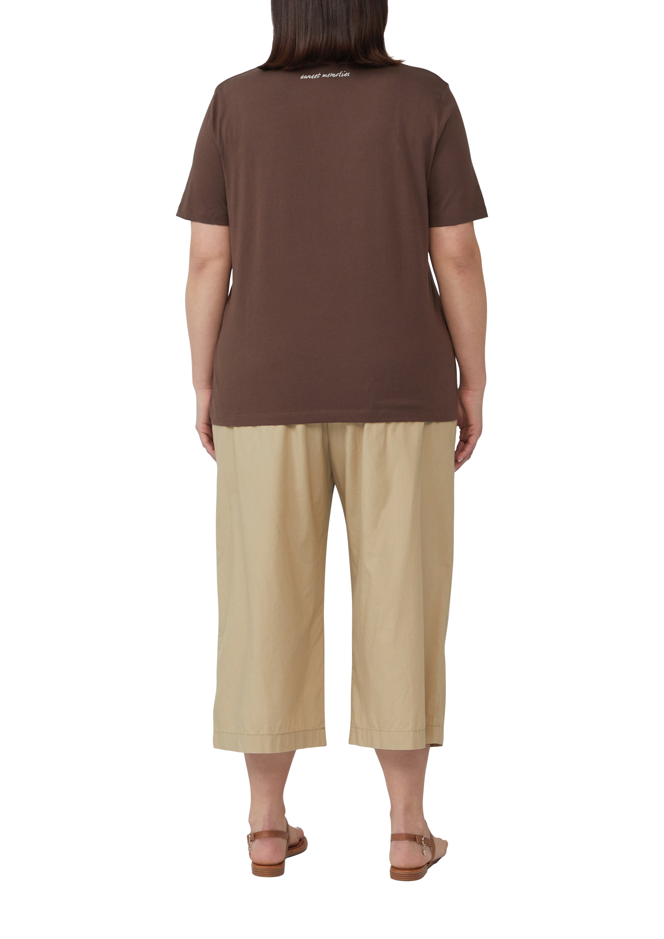 T-shirt s.Oliver en marron