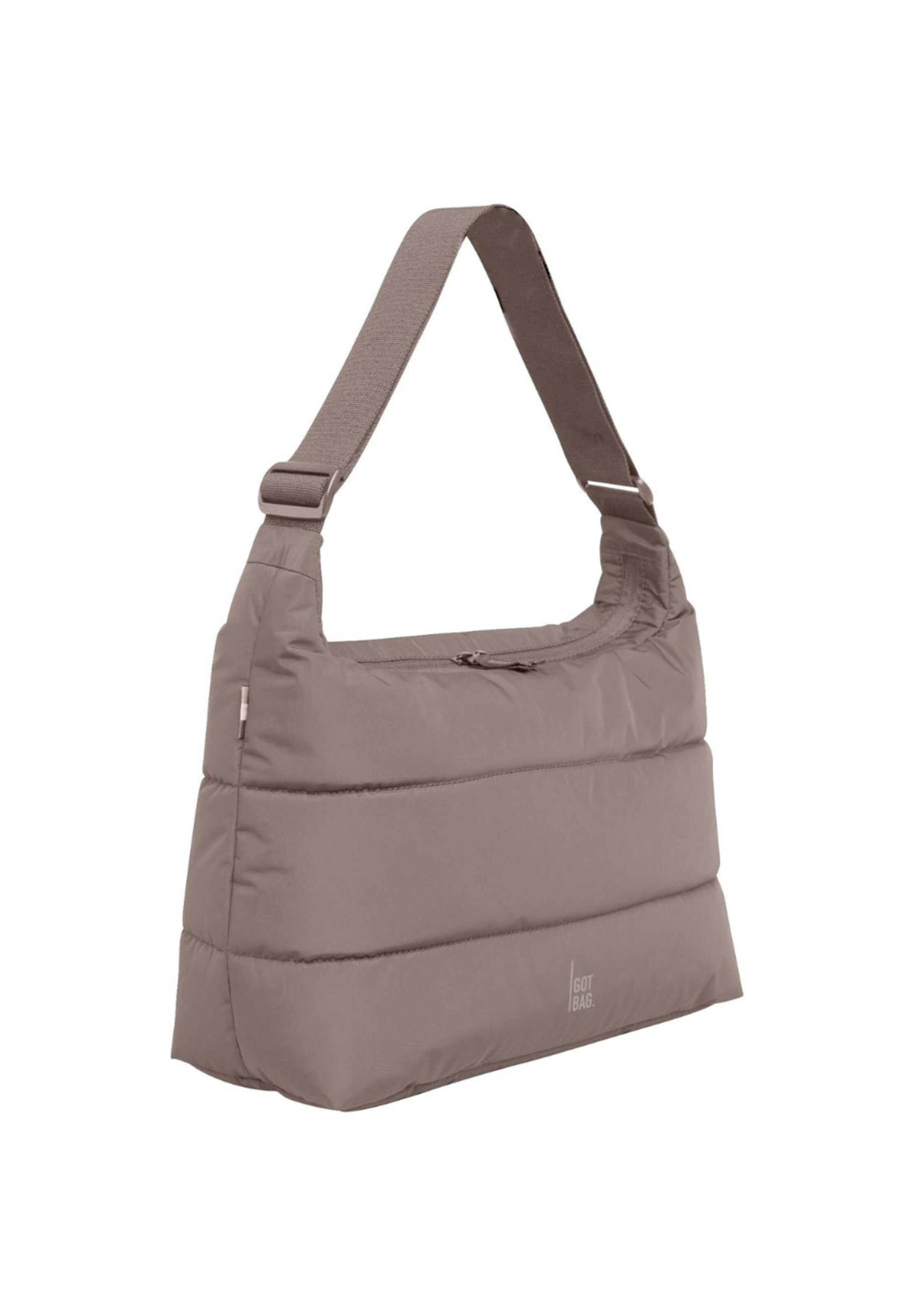 Borsa a spalla 'Puffer' di Got Bag in marrone