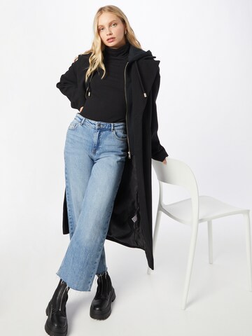 River Island Between-Seasons Coat in Black