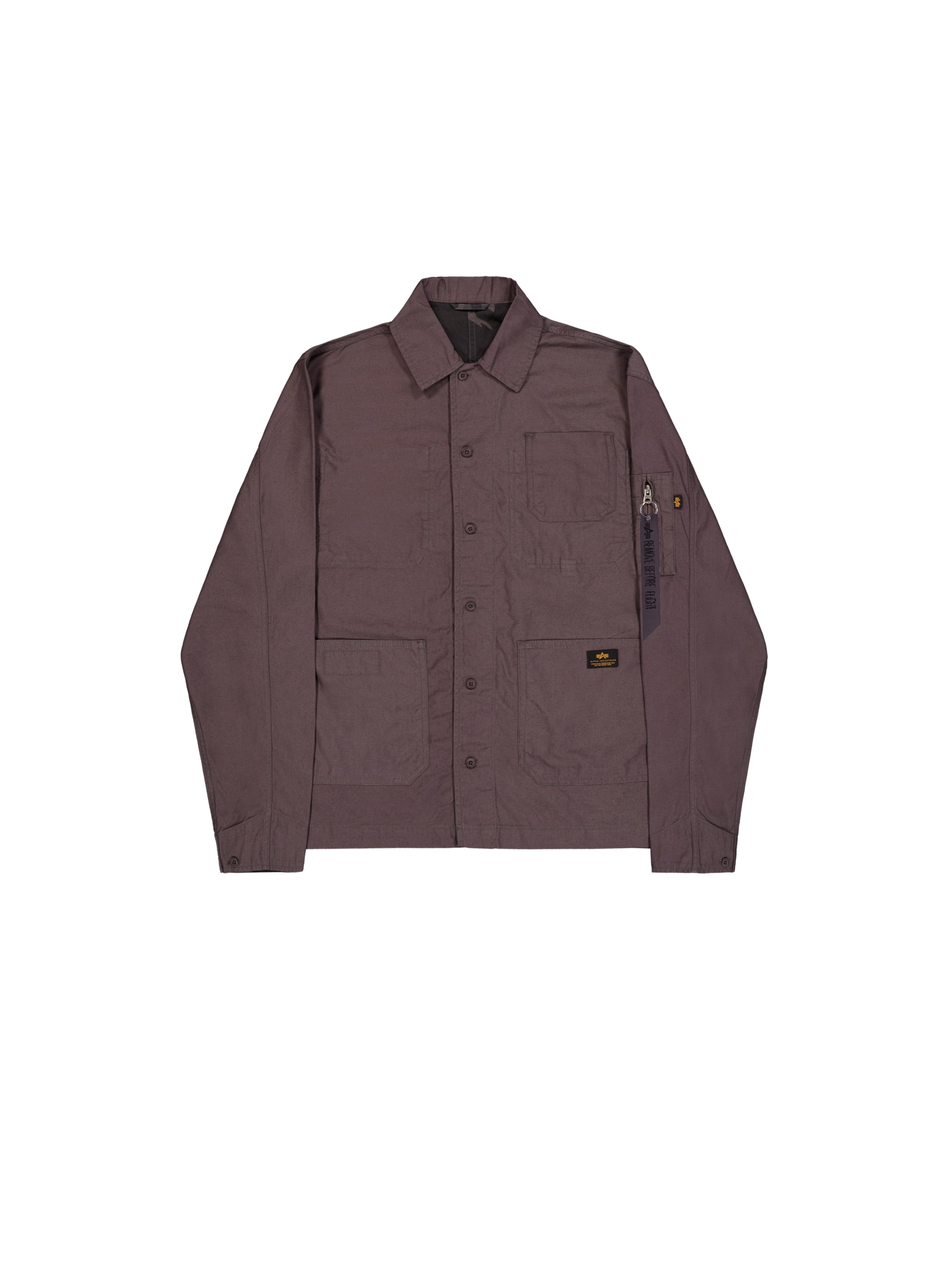 ALPHA INDUSTRIES Kurtka przejściowa w kolorze brązowy: przód