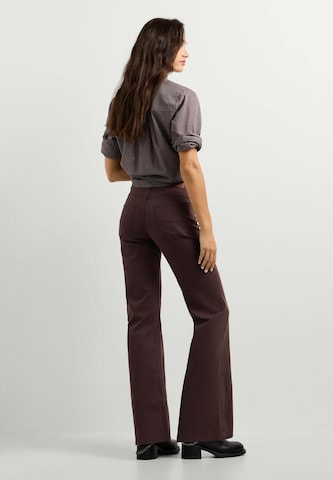 Flared Jeans 'Willa' di Pepe Jeans in marrone