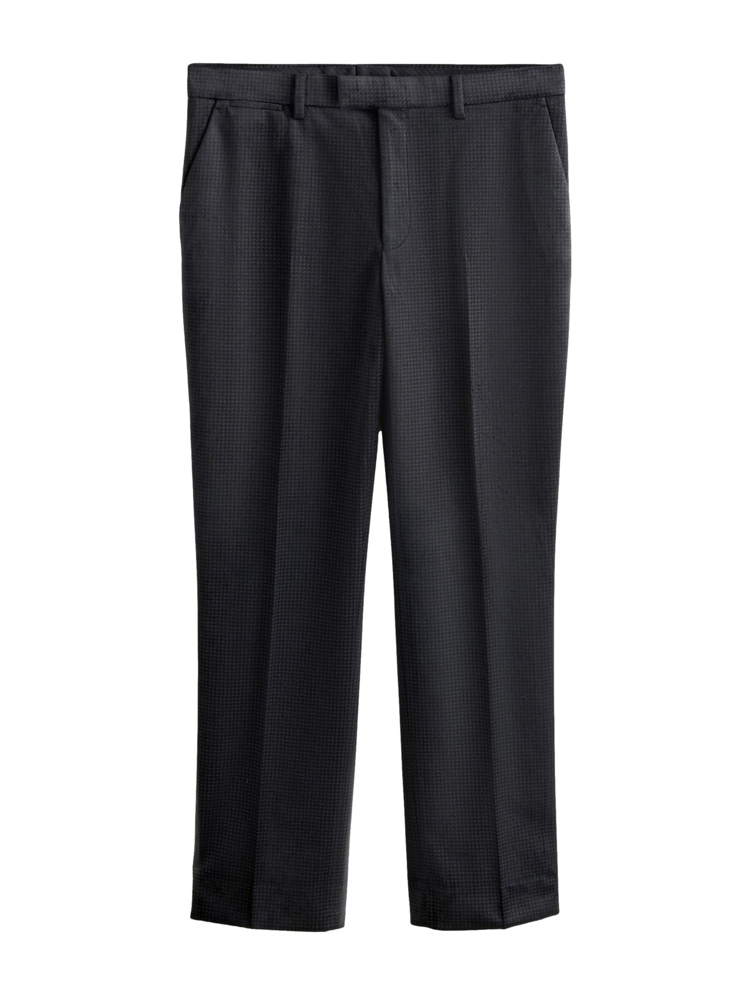 Coupe slim Pantalon Next en noir : devant