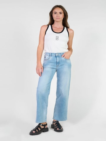 Wide Leg Jean Le Temps Des Cerises en bleu