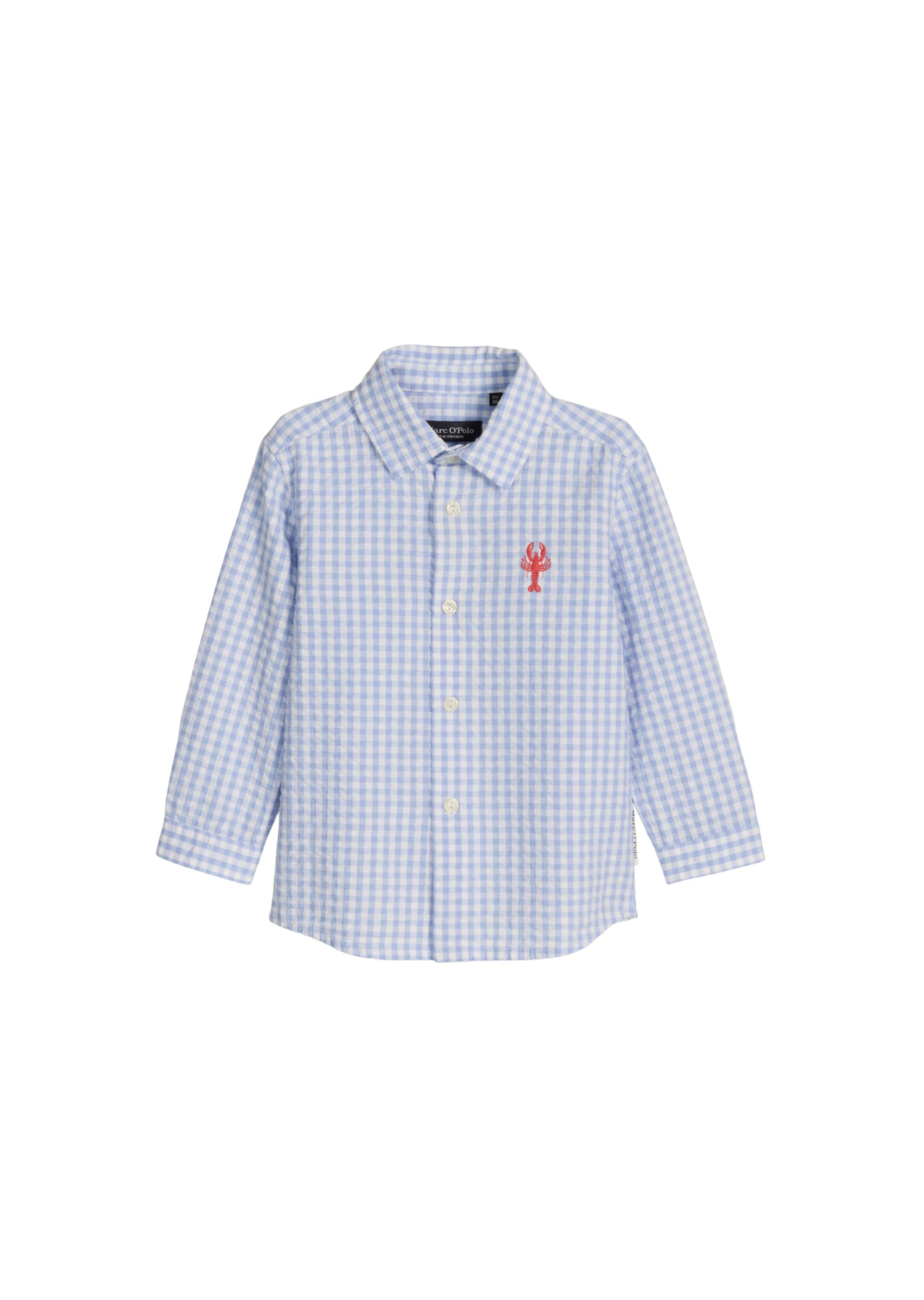 Marc O'Polo Regular fit Button up shirt in Blue: front