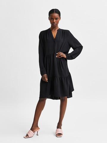 Robe-chemise SELECTED FEMME en noir