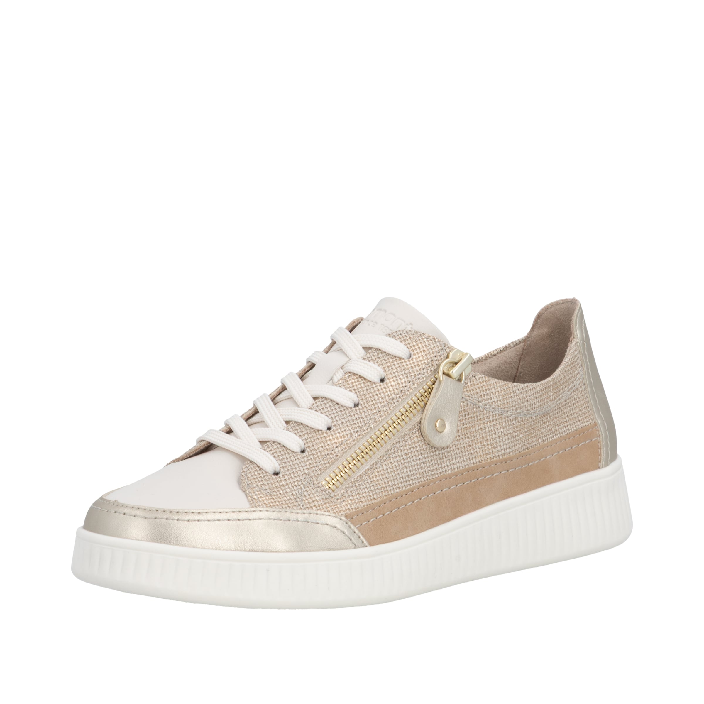 Baskets basses 'D2E06' REMONTE en beige