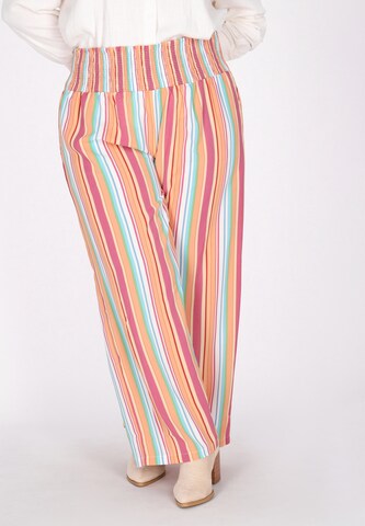 IZIA Loosefit Broek in Gemengde kleuren: voorkant